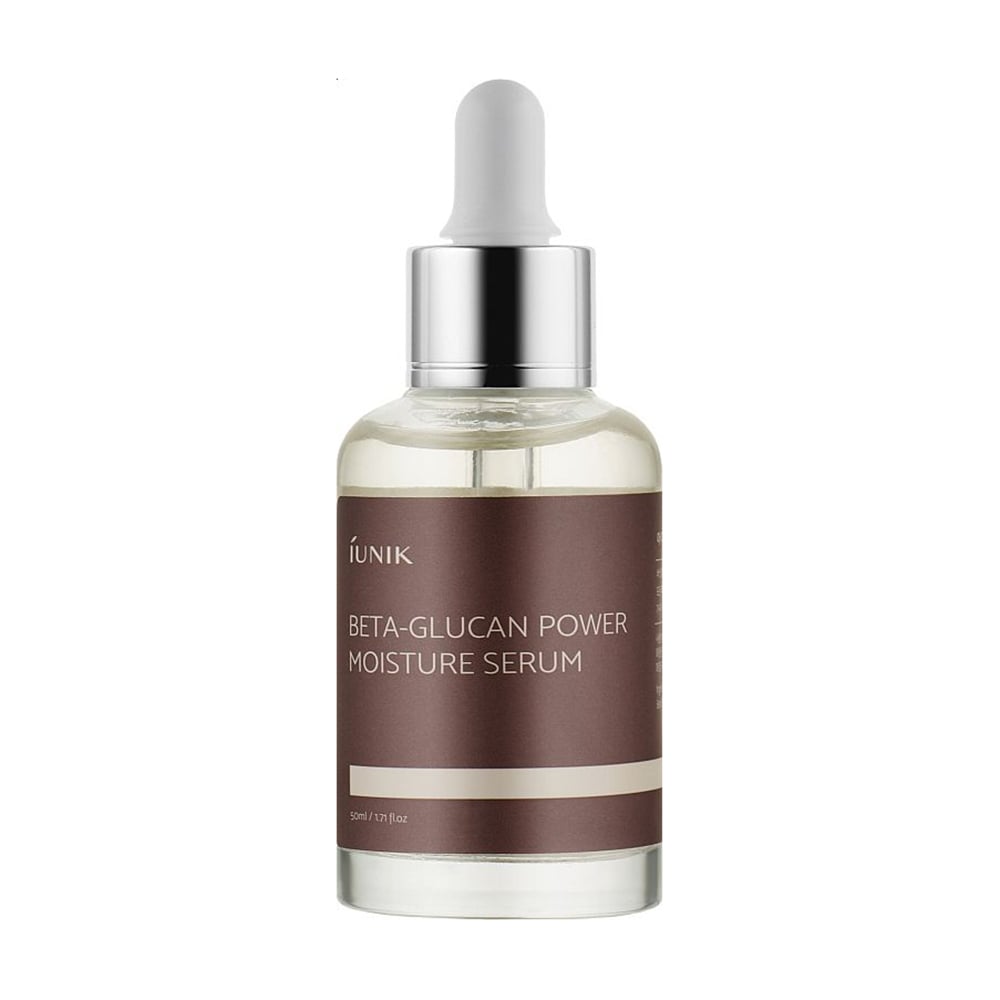 Зволожувальна та заспокійлива сироватка для обличчя IUNIK Beta-Glucan Power Moisture Serum, 50 мл